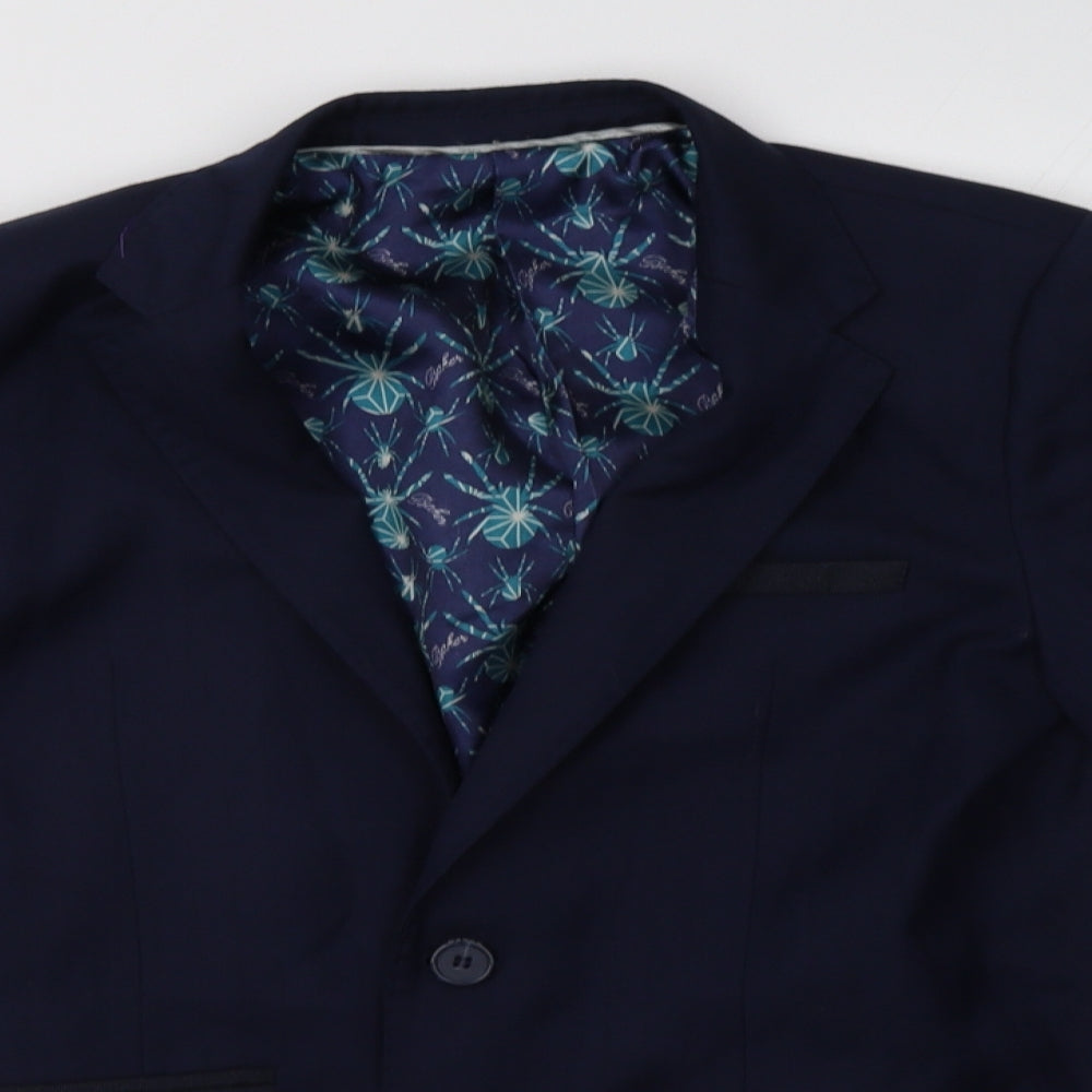 Debenhams Boys Blue   Jacket Blazer Size 13 Years