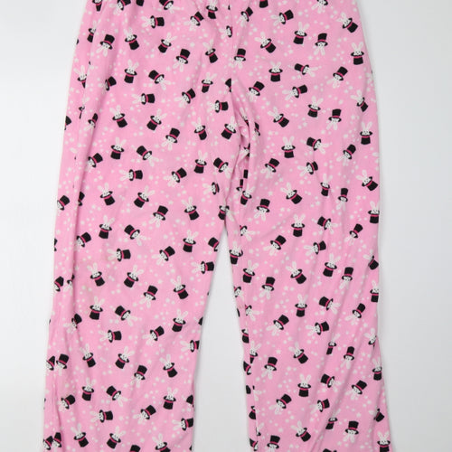 George Womens Pink Polka Dot   Pyjama Pants Size 18