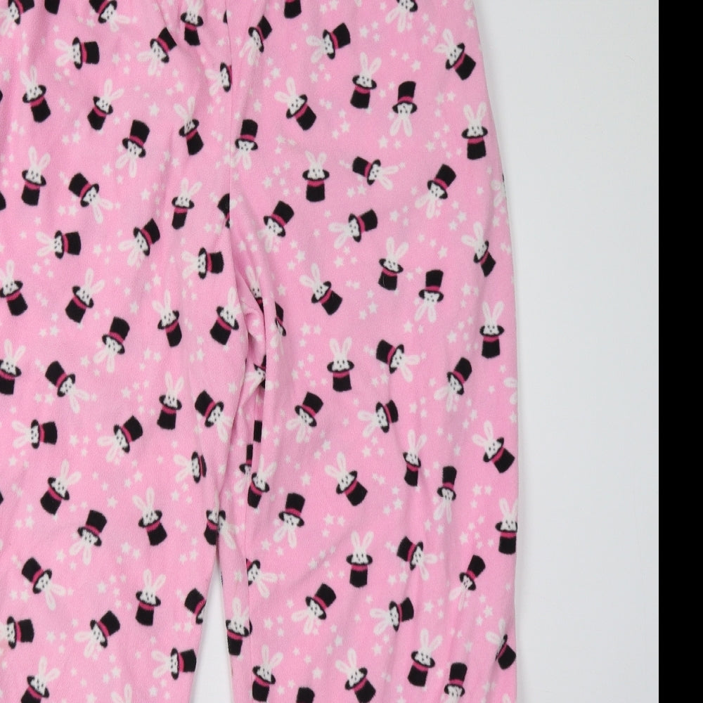 George Womens Pink Polka Dot   Pyjama Pants Size 18