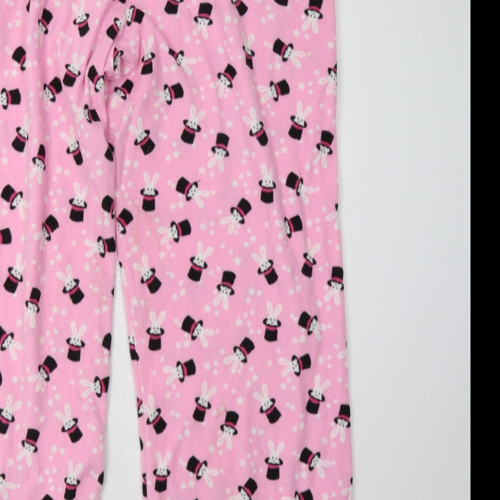 George Womens Pink Polka Dot   Pyjama Pants Size 18