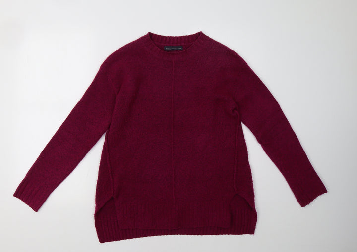 Marks and Spencer Womens Purple   Pullover Sweatshirt Size S