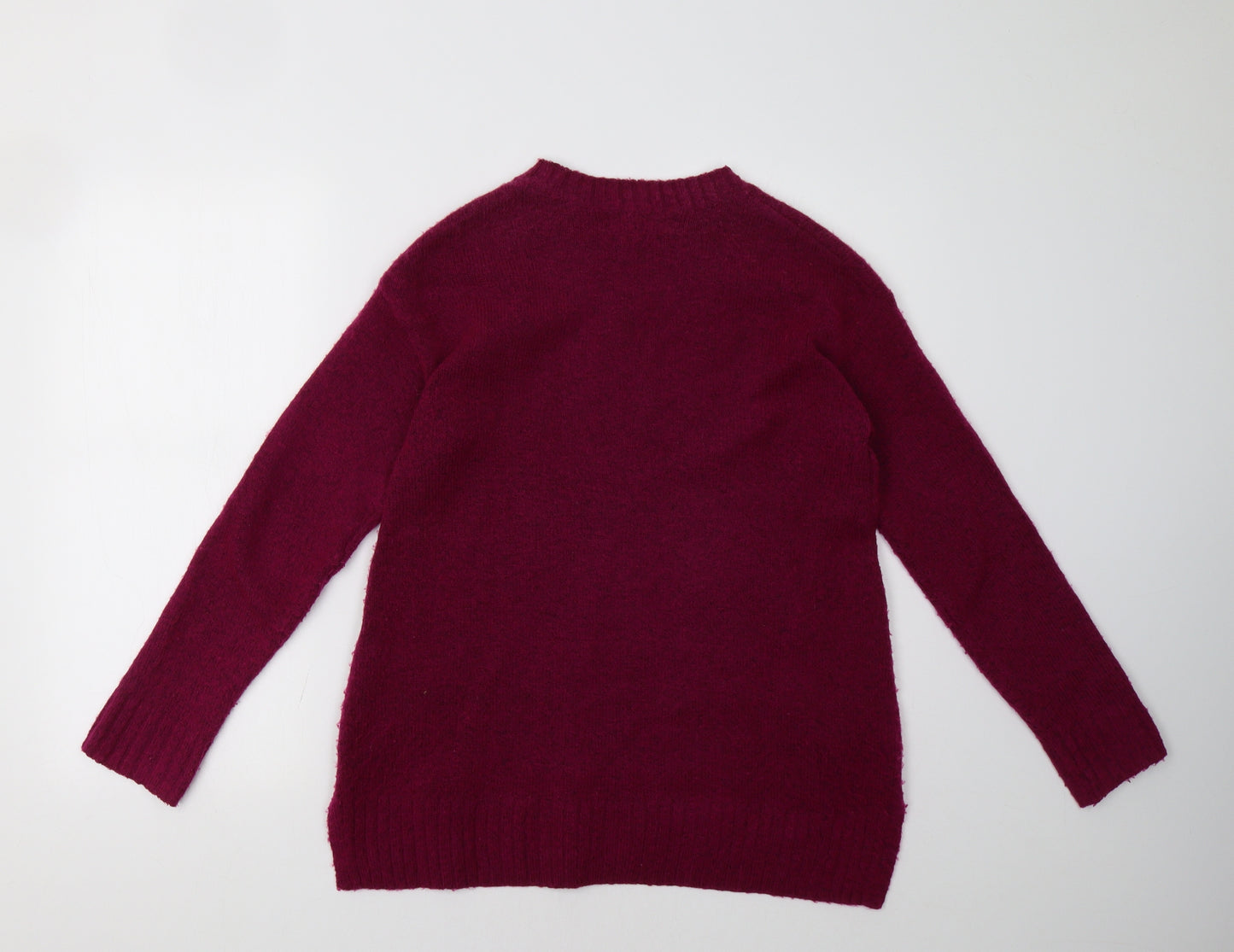 Marks and Spencer Womens Purple   Pullover Sweatshirt Size S