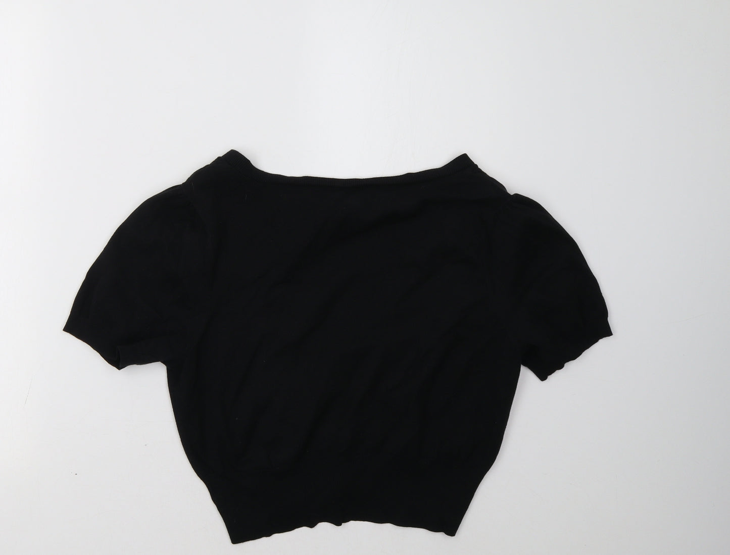 gteorge Womens Black   Cardigan Jumper Size 12