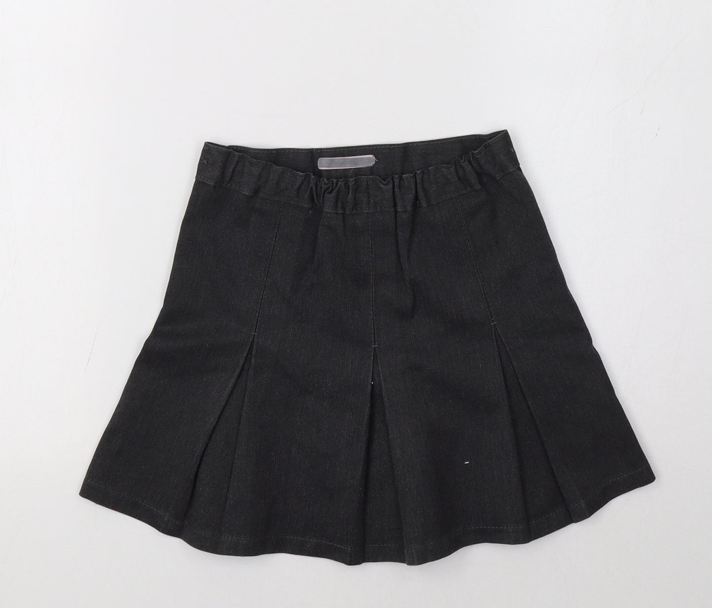Marks and Spencer Girls Grey   A-Line Skirt Size 4 Years - School Wear