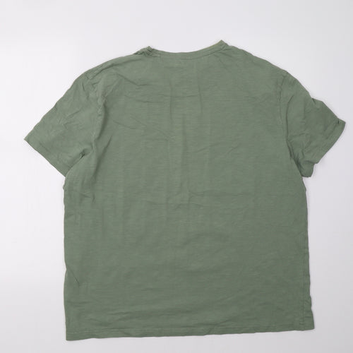 Sainsburys Mens Green    T-Shirt Size XL
