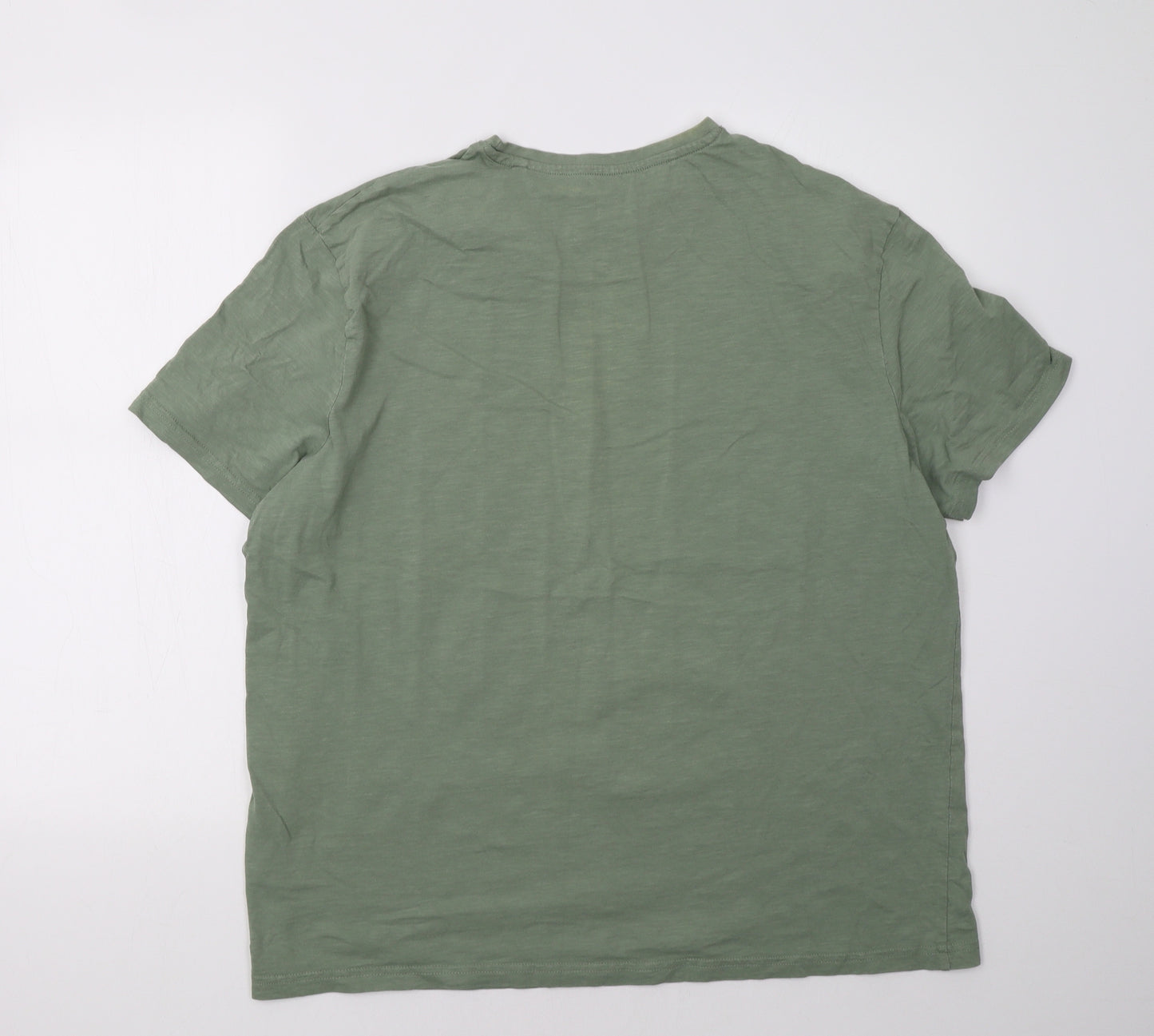 Sainsburys Mens Green    T-Shirt Size XL