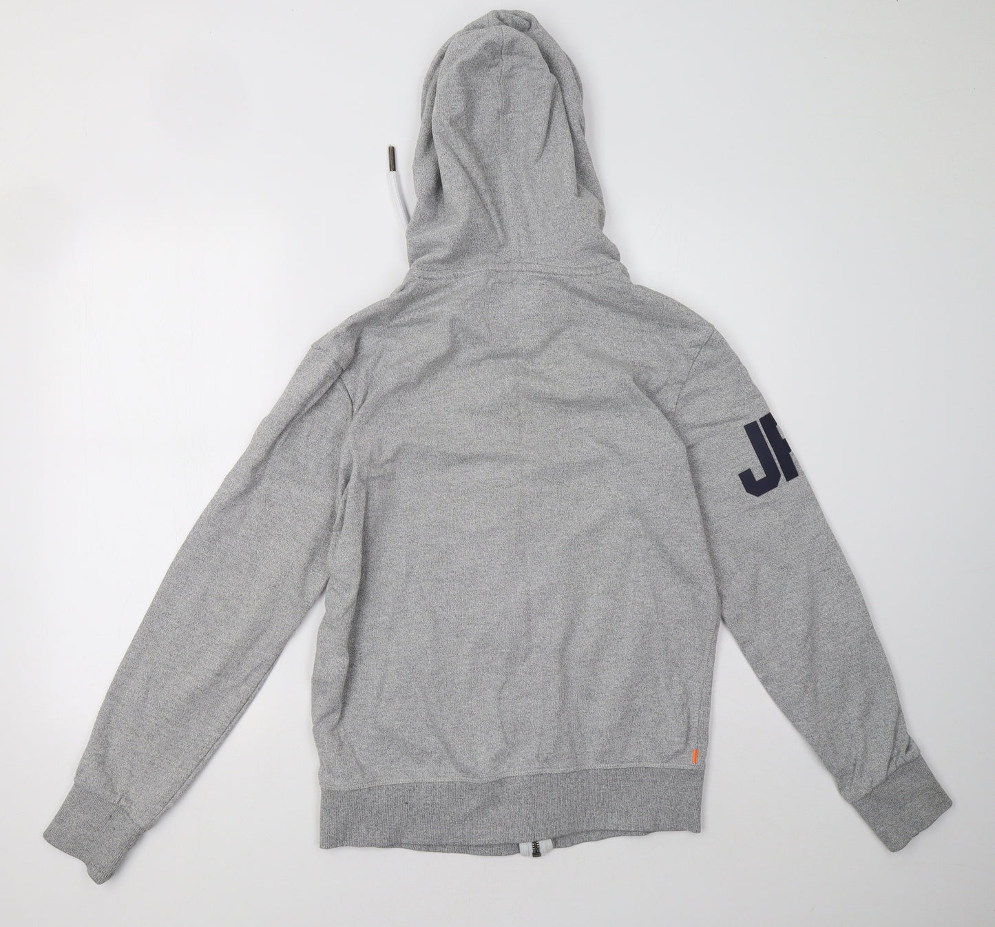 Superdry Mens Grey   Full Zip Hoodie Size L