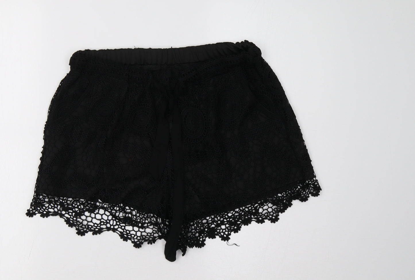 Preworn Womens Black    Shorts Size 8