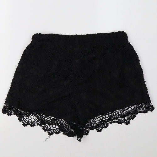 Preworn Womens Black    Shorts Size 8