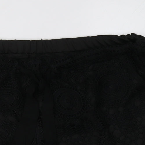 Preworn Womens Black    Shorts Size 8