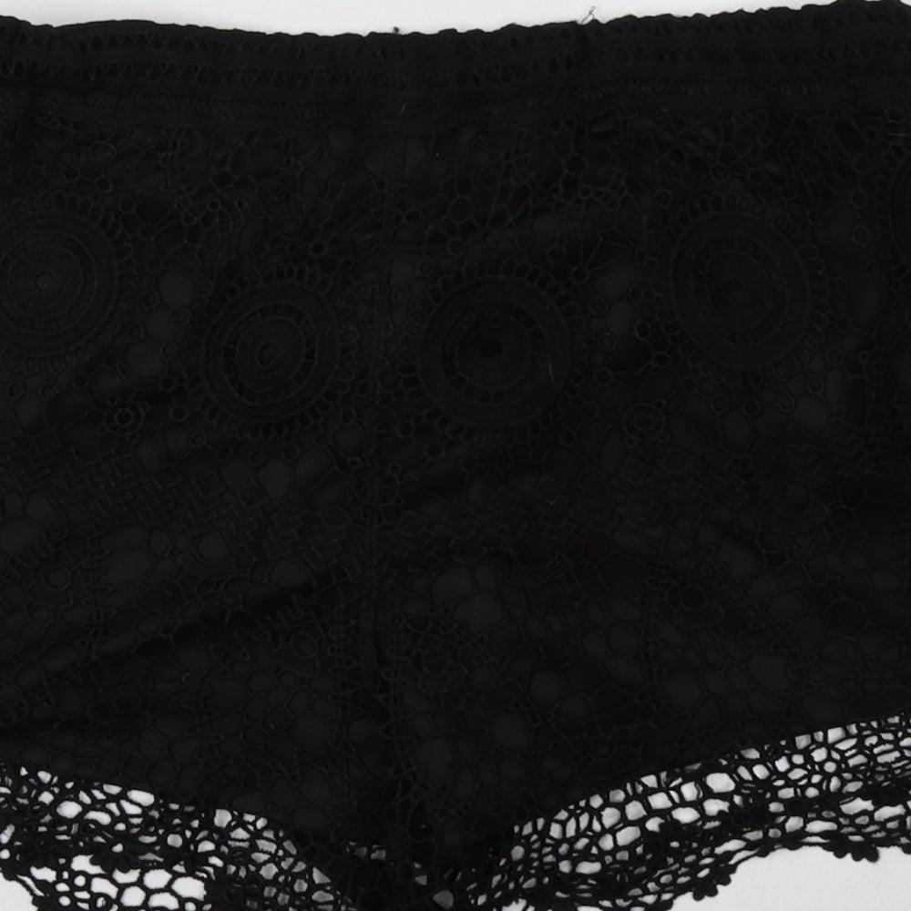 Preworn Womens Black    Shorts Size 8