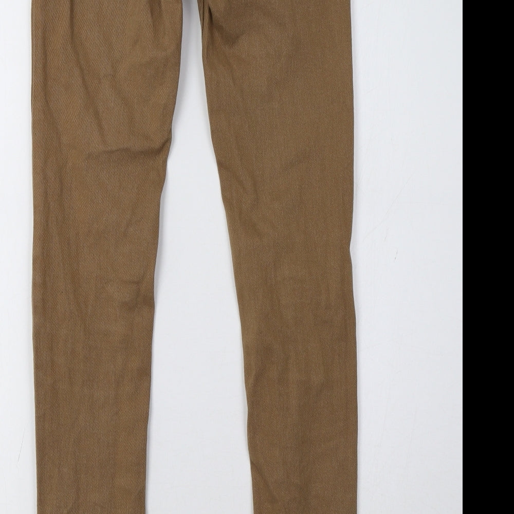 Primark Womens Beige   Straight Jeans Size 26 L32 in