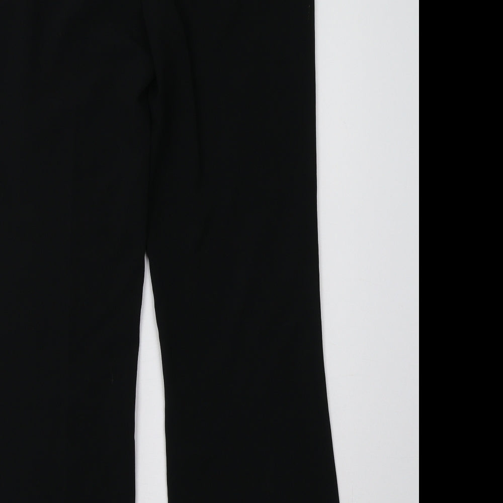 Marks and Spencer Womens Black   Trousers  Size 8 L30 in