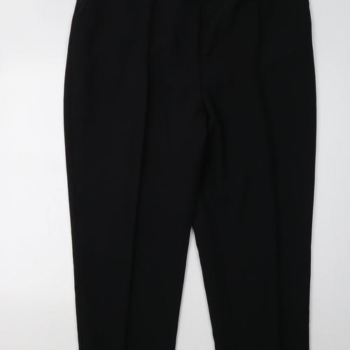 slimma Womens Black   Trousers  Size 46 L30 in
