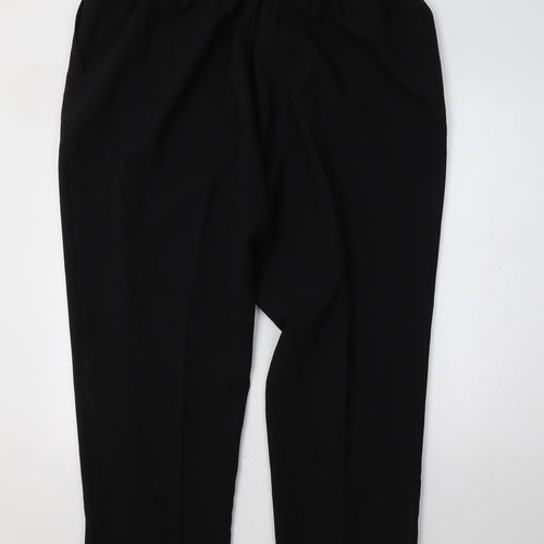 slimma Womens Black   Trousers  Size 46 L30 in
