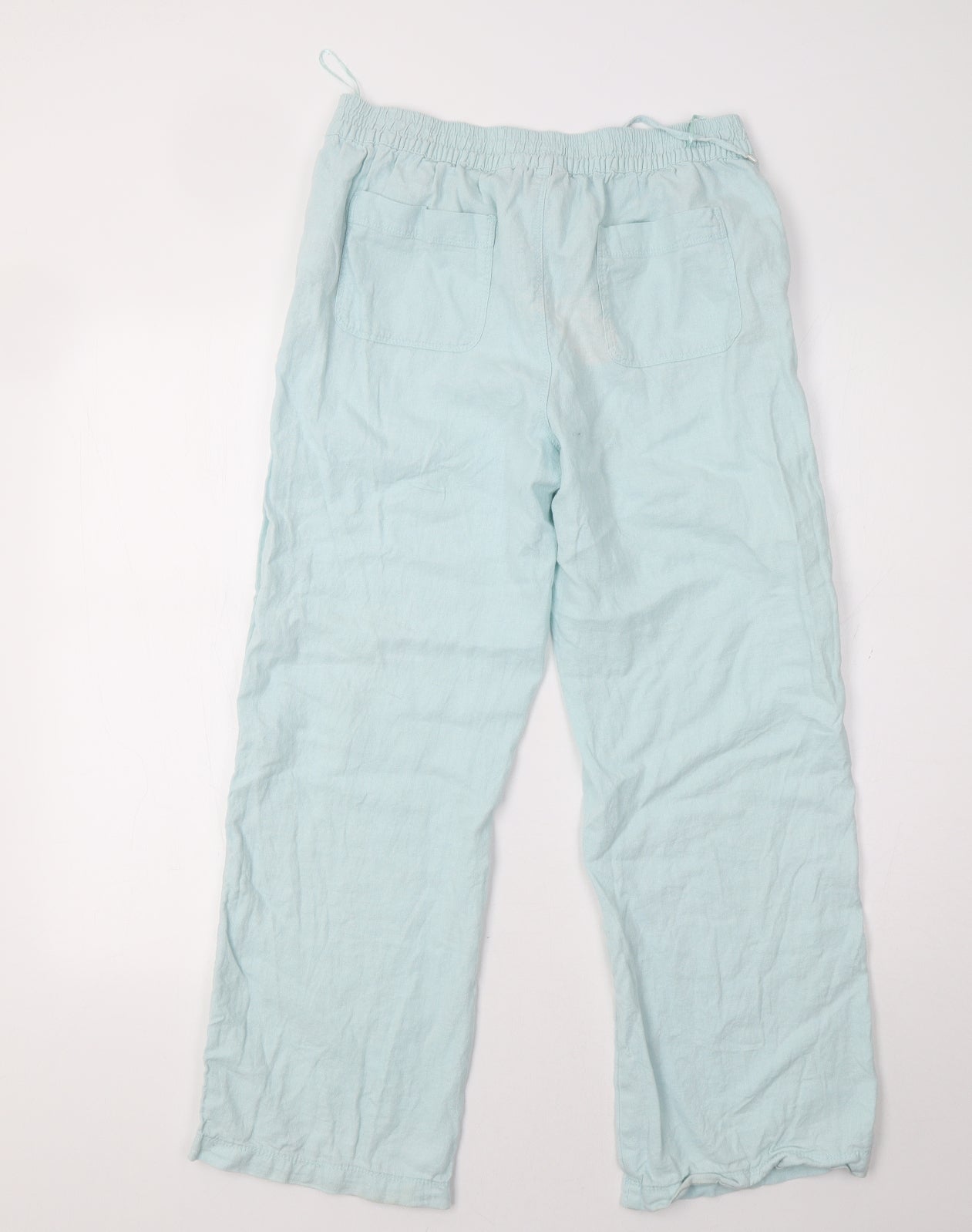 Peacocks Womens Green   Trousers  Size 14 L28 in