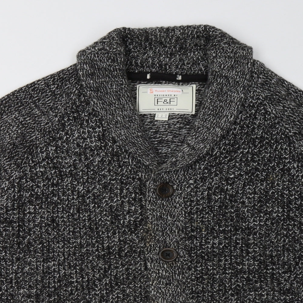 F&F Womens Grey   Cardigan Jumper Size XL
