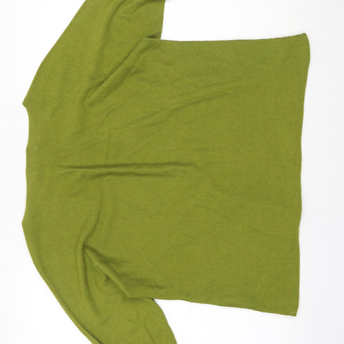 Collezione Gaia Womens Green   Pullover Jumper Size M