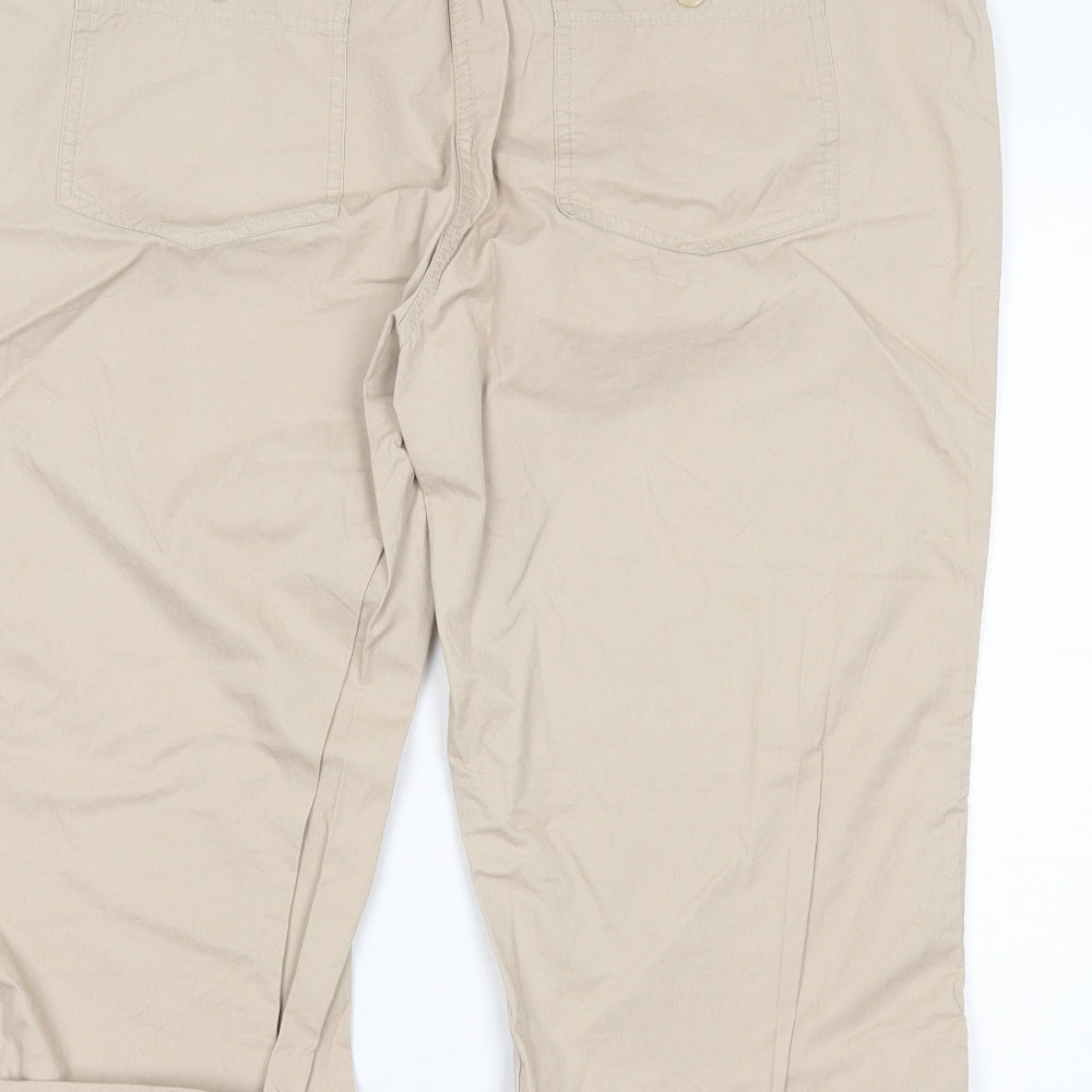 Debenhams Womens Beige   Chino Shorts Size 20