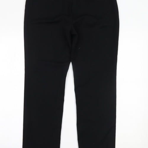 Marks and Spencer Womens Black   Trousers  Size 14 L28 in