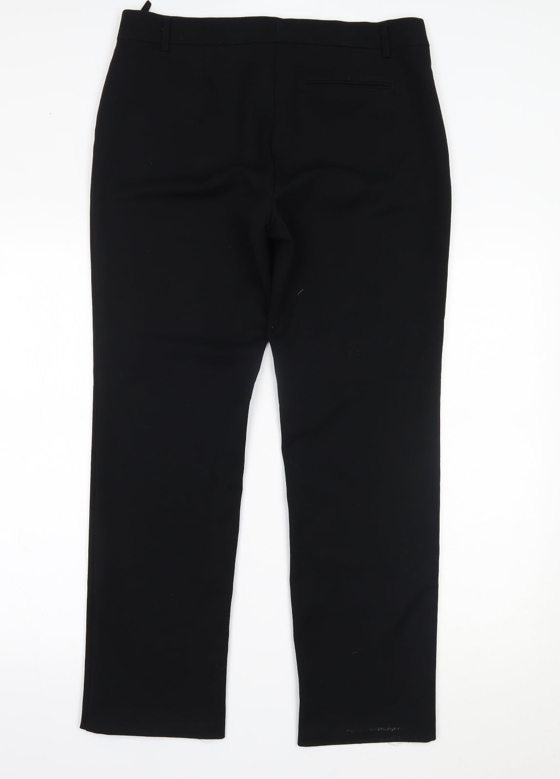 Marks and Spencer Womens Black   Trousers  Size 14 L28 in
