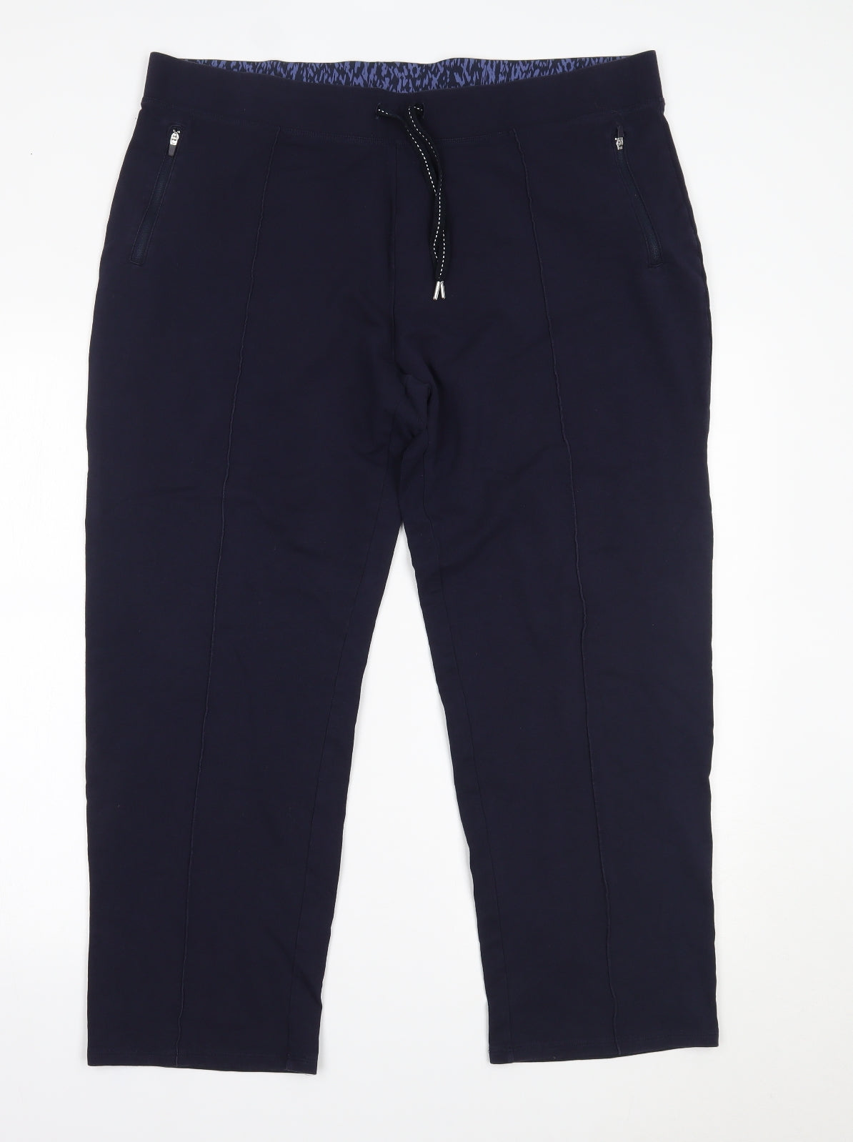 Marks and Spencer Womens Blue   Sweatpants Trousers Size 20 L26 in