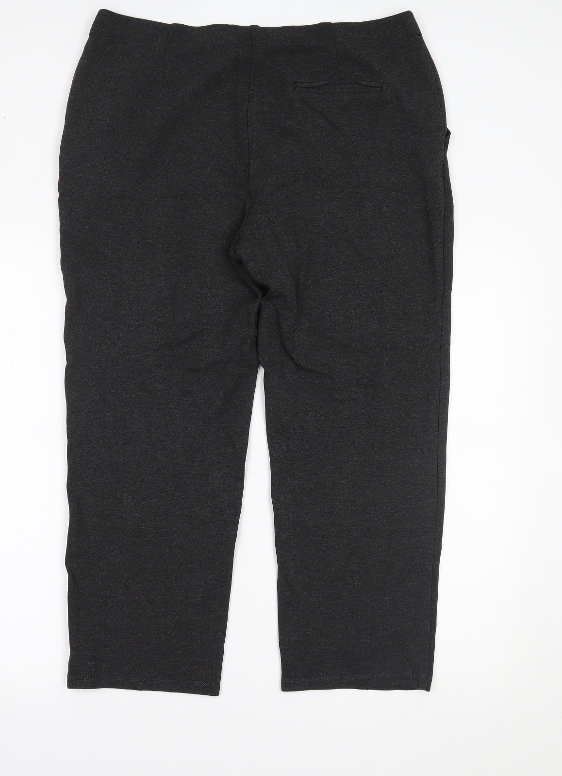 Marks and Spencer Womens Grey   Trousers  Size 16 L23.5 in