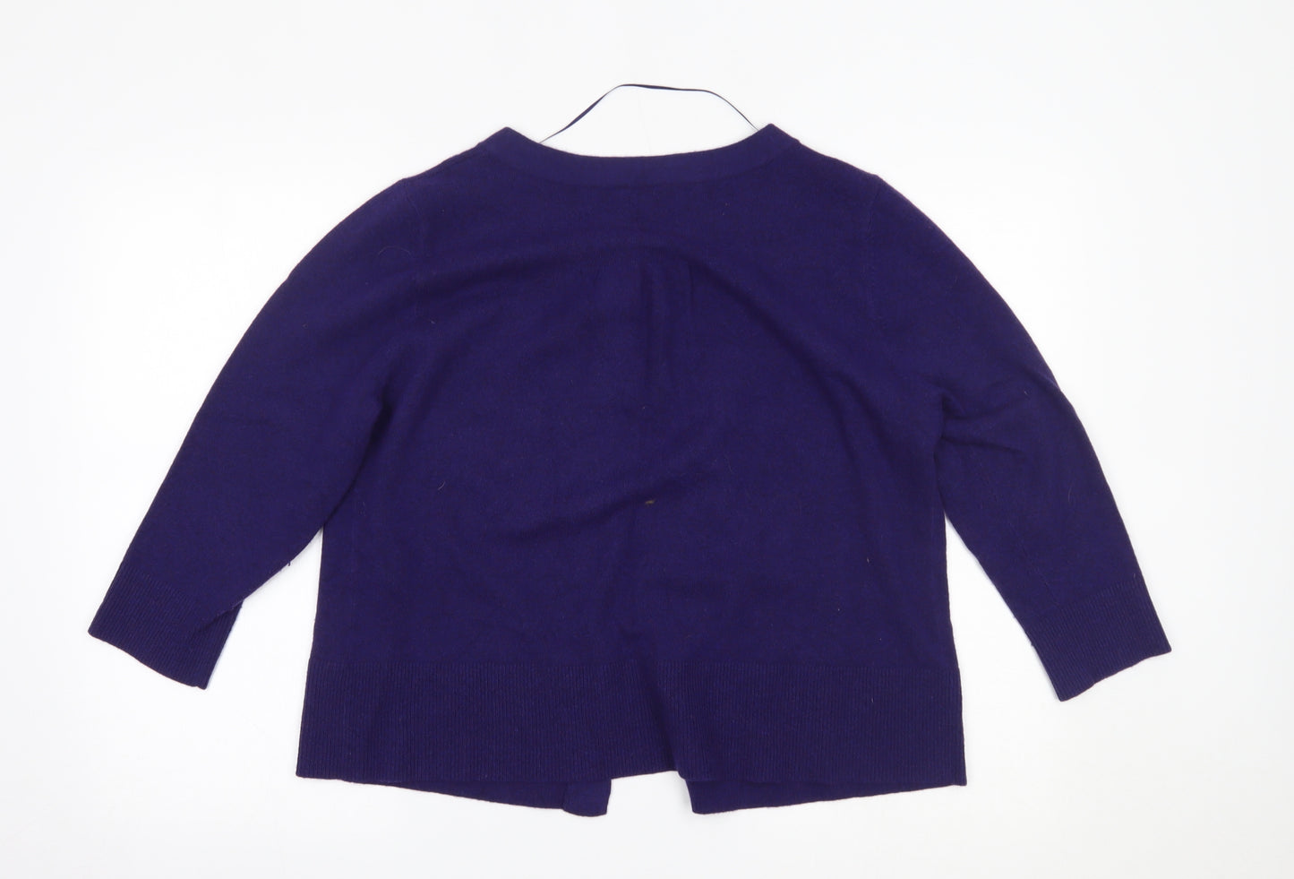 EAST Womens Purple   Cardigan Jumper Size XL