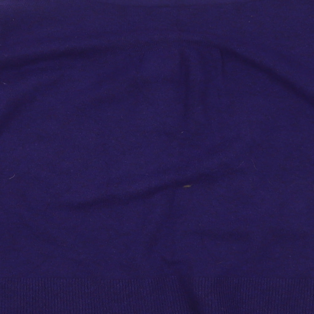 EAST Womens Purple   Cardigan Jumper Size XL