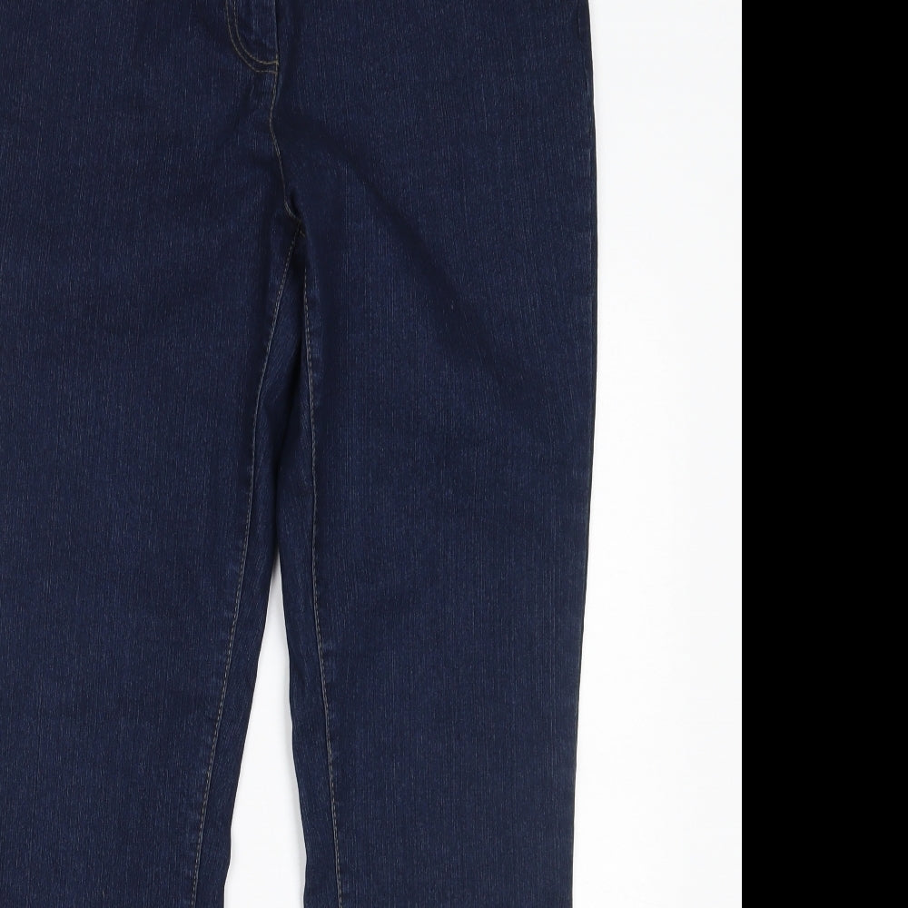 Debenhams Womens Blue  Denim Skinny Jeans Size 16 L30 in