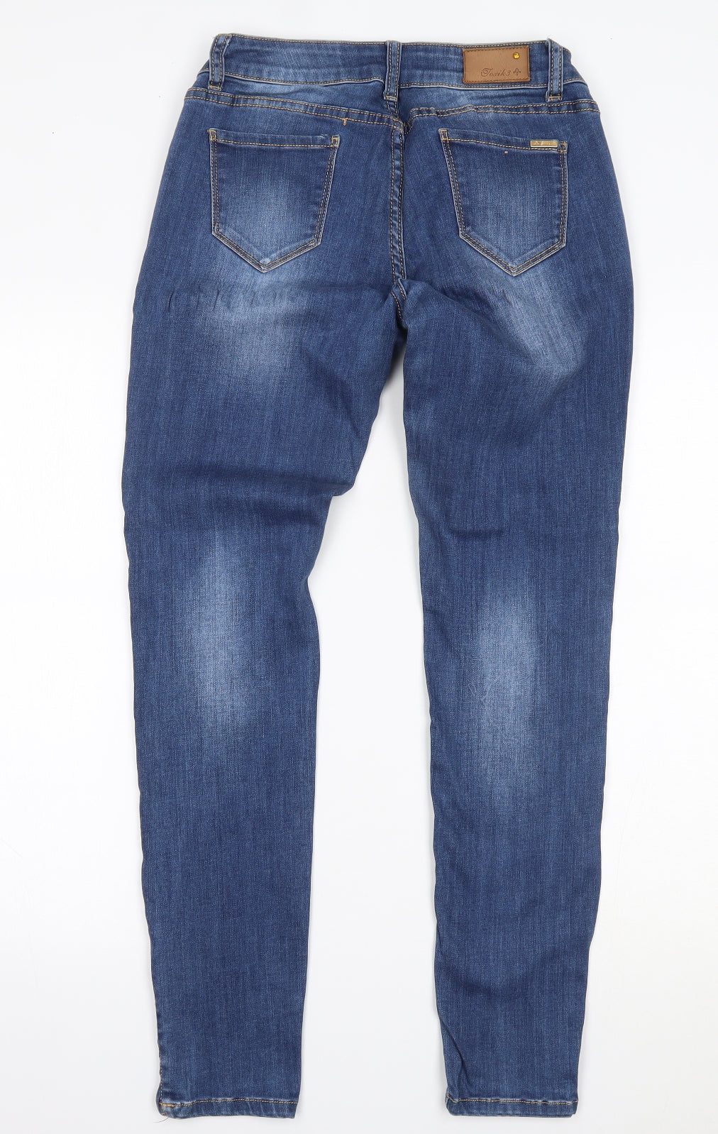 Toxik3 Womens Blue  Denim Skinny Jeans Size XL L29 in