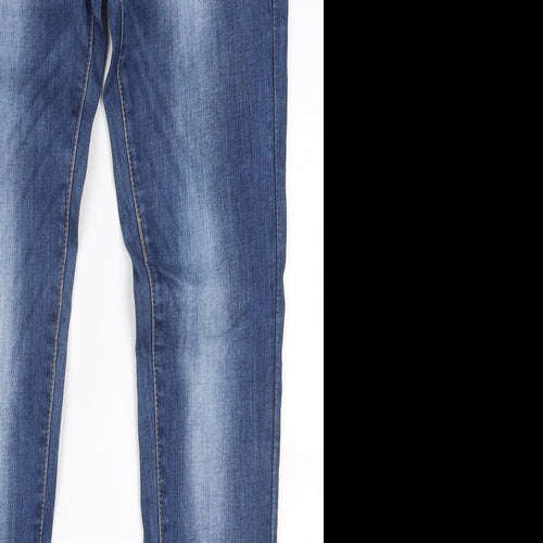 Toxik3 Womens Blue  Denim Skinny Jeans Size XL L29 in