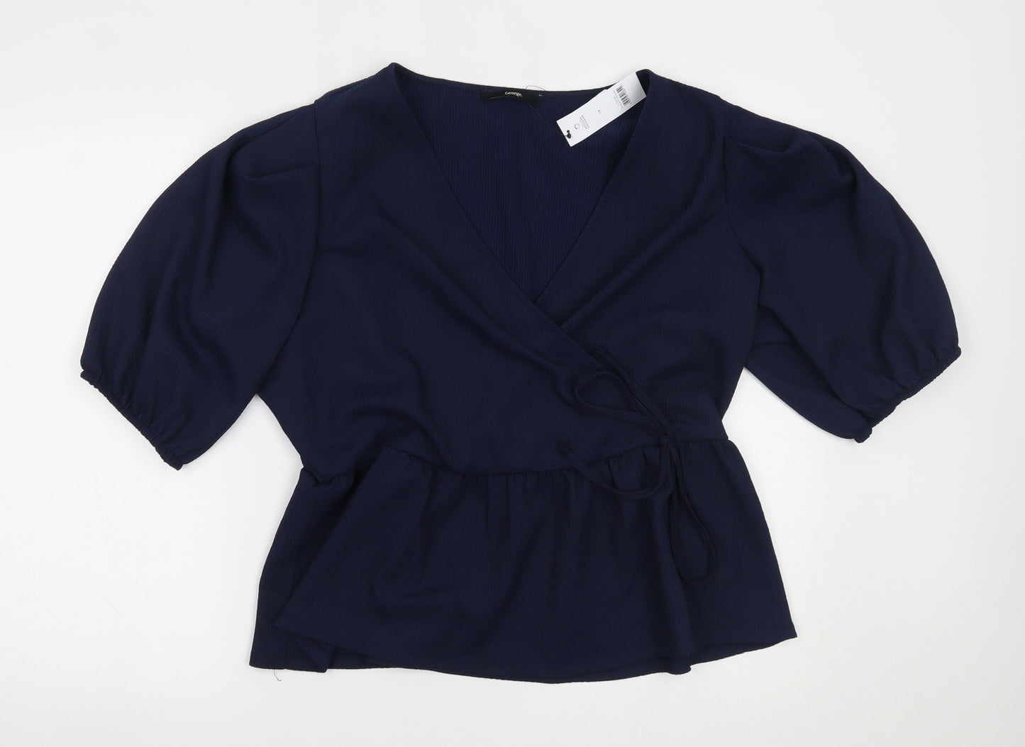 George Womens Blue   Basic Blouse Size 18