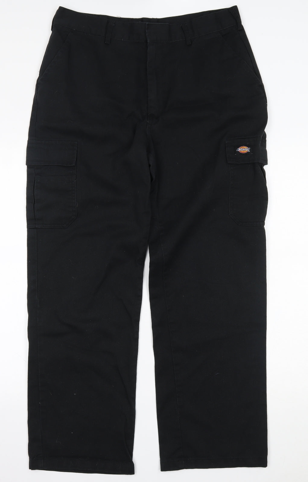 Dickies Mens Black   Cargo Trousers Size 34 L29 in