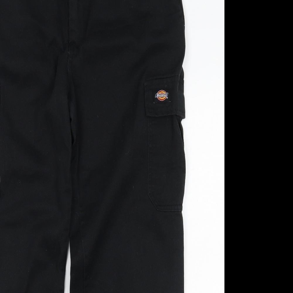 Dickies Mens Black   Cargo Trousers Size 34 L29 in