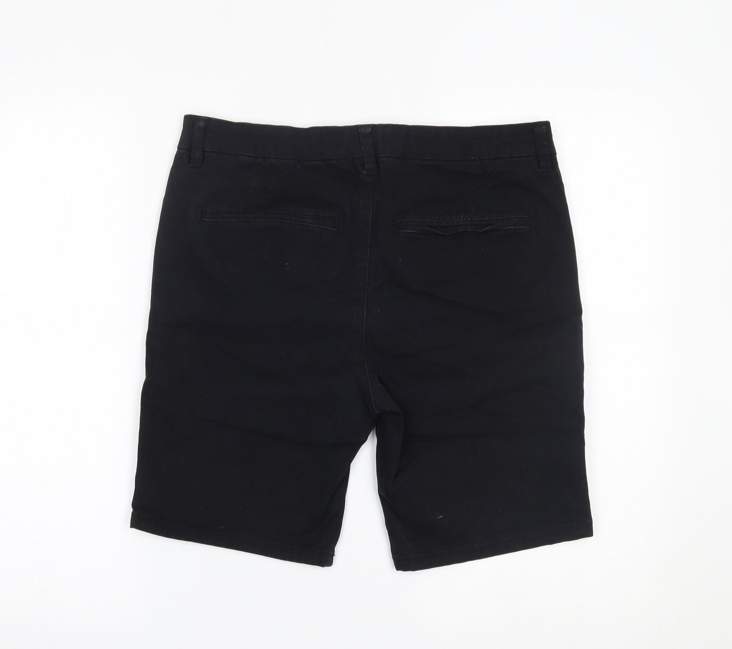 Topman Womens Black   Chino Shorts Size 32
