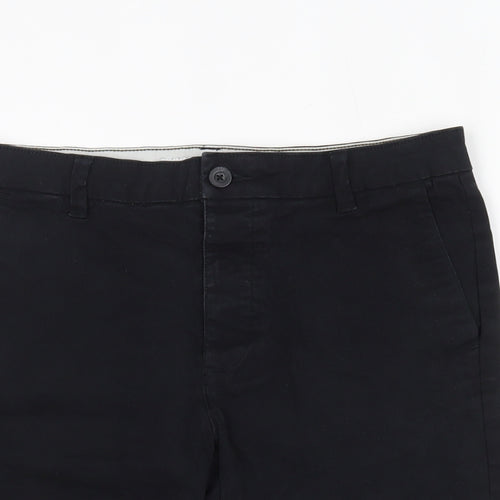 Topman Womens Black   Chino Shorts Size 32