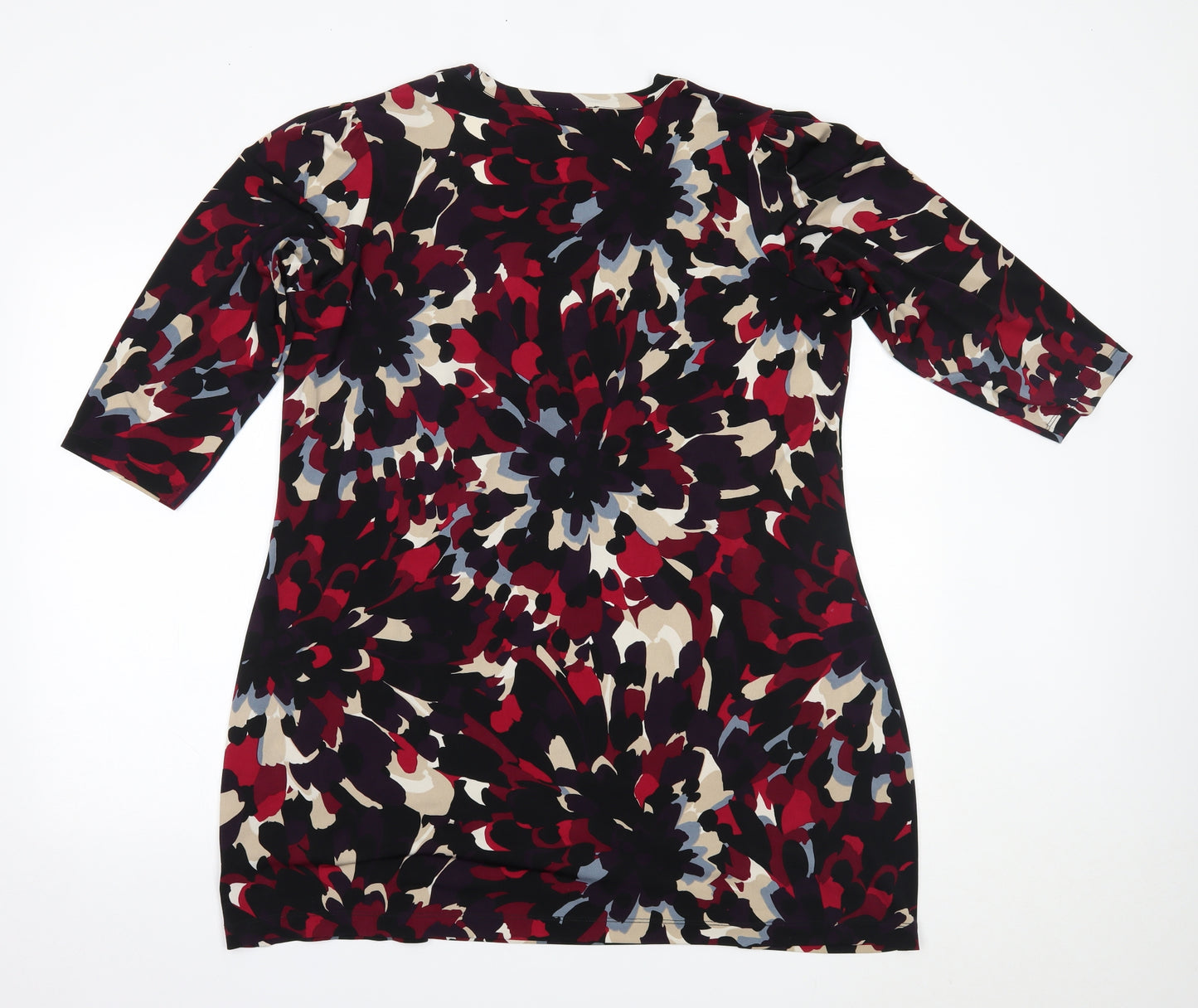 Marks and Spencer Womens Multicoloured Floral  A-Line  Size 18