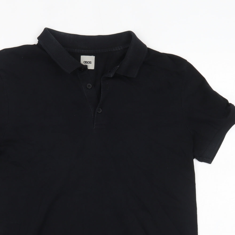 ASOS Mens Black    Polo Size M