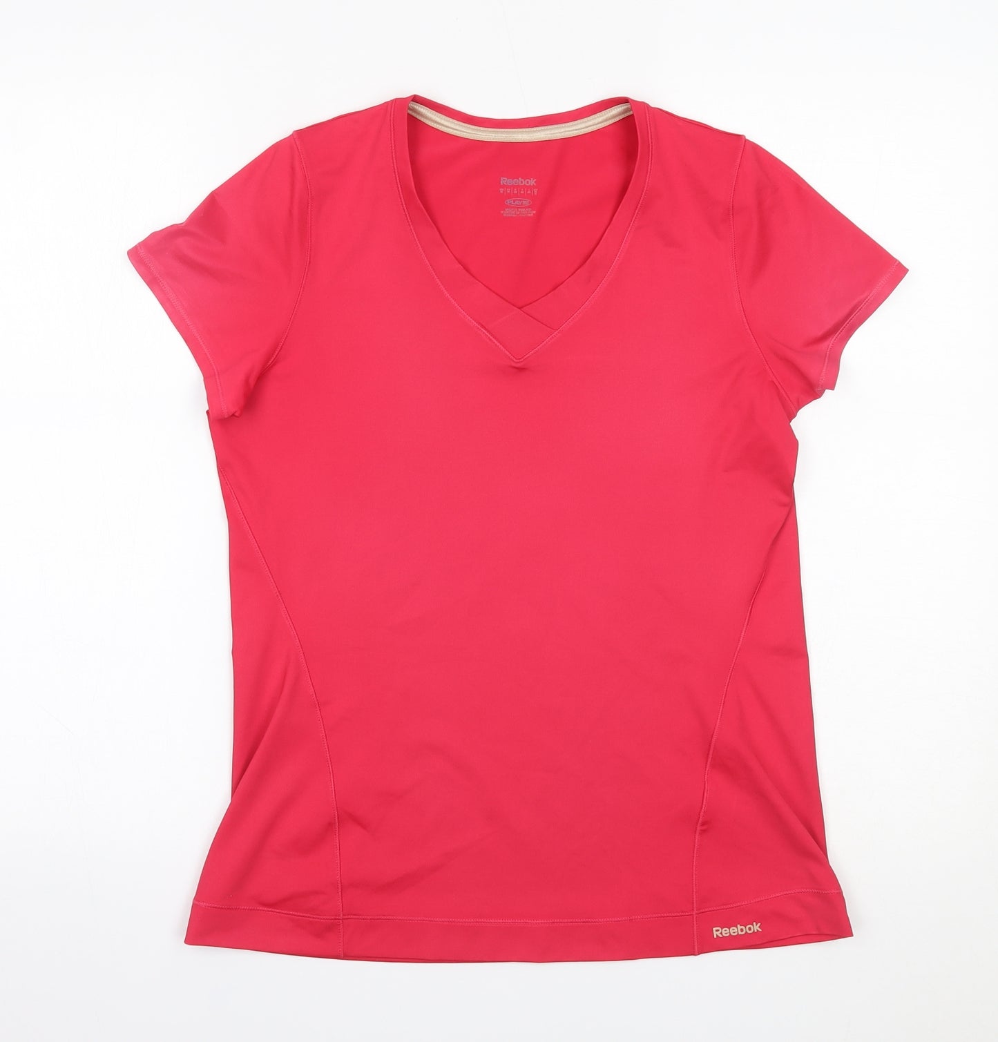 Reebok Womens Pink   Basic T-Shirt Size M