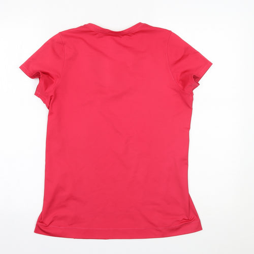 Reebok Womens Pink   Basic T-Shirt Size M