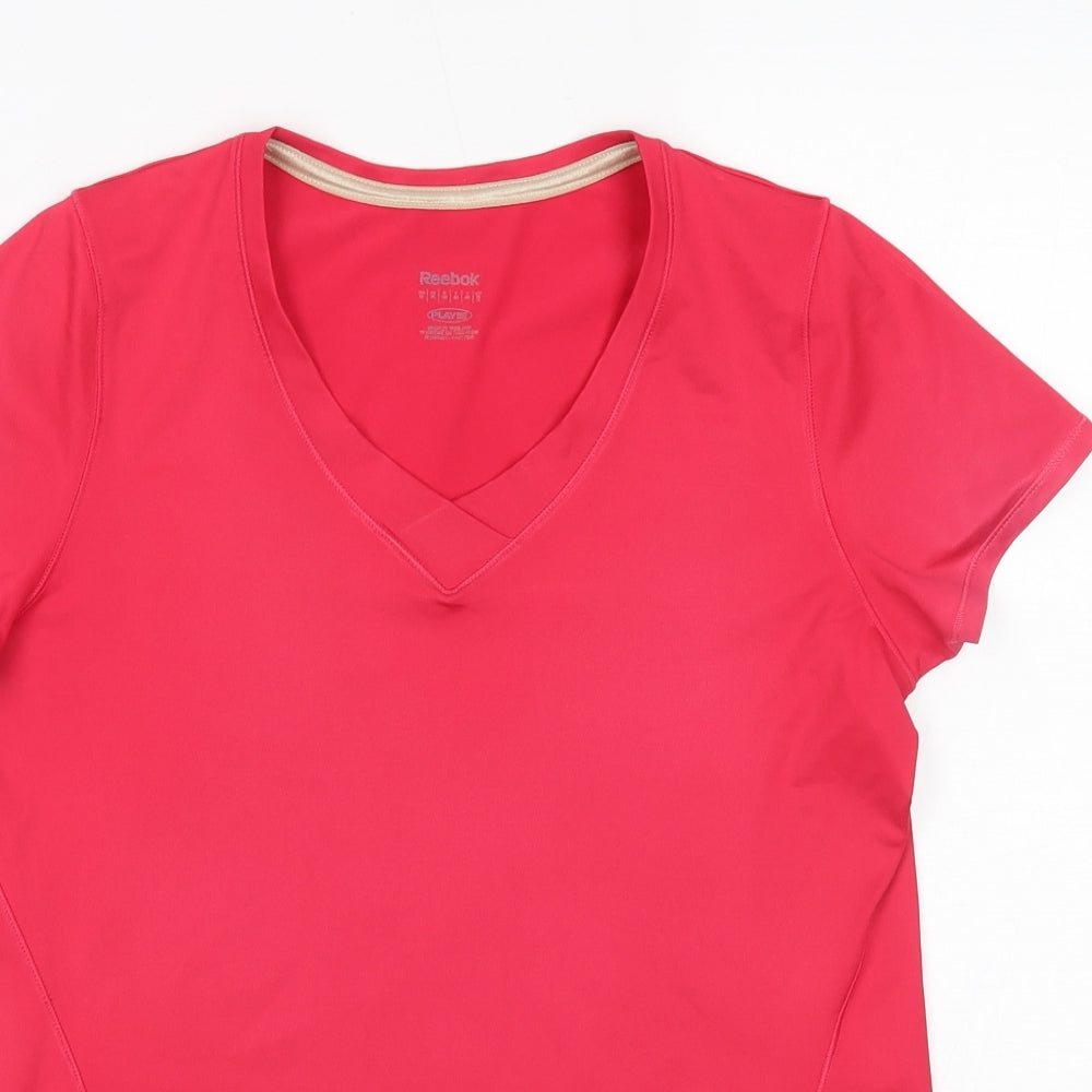 Reebok Womens Pink   Basic T-Shirt Size M