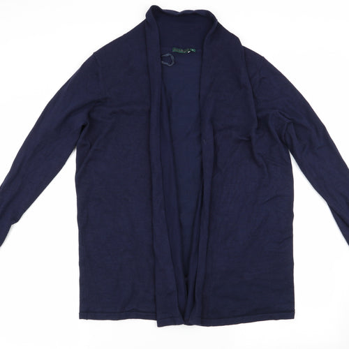 Charles Vogele Womens Blue   Cardigan Jumper Size L  - Longline Cardigan