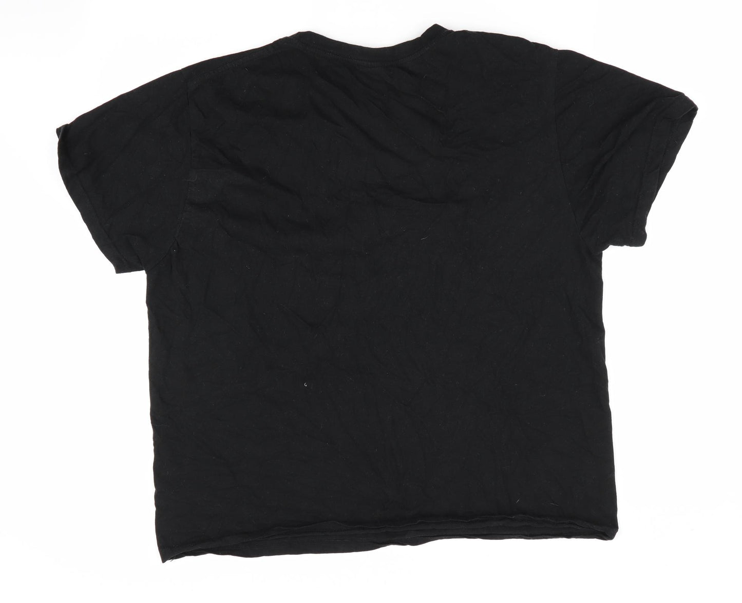 Keya Mens Black    T-Shirt Size L  - Poassoa