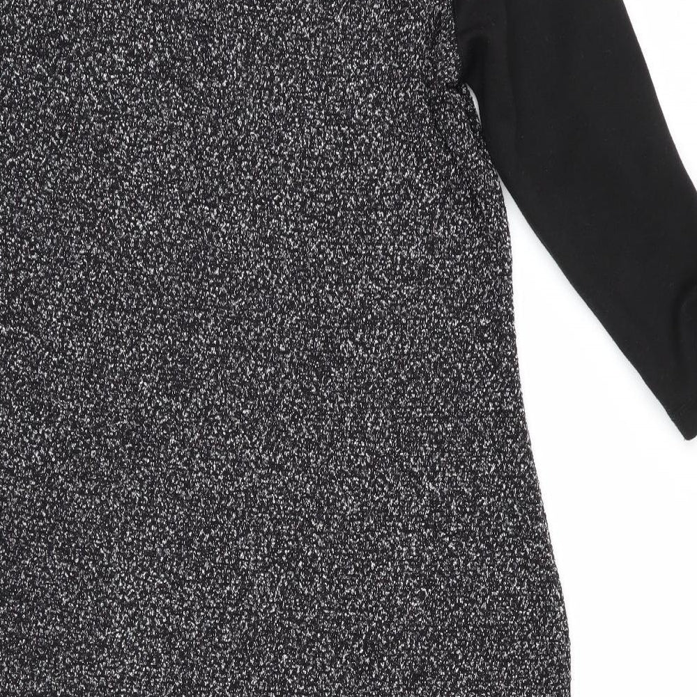 Marks and Spencer Womens Grey Colourblock  Bodycon  Size 10