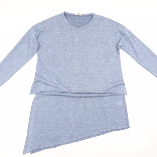 River Island Womens Blue   Tunic Jumper Size 8