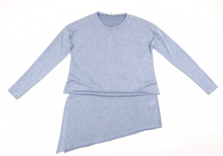 River Island Womens Blue   Tunic Jumper Size 8