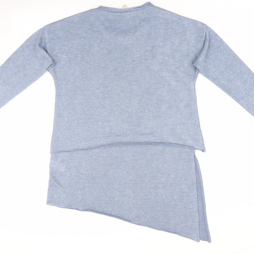 River Island Womens Blue   Tunic Jumper Size 8