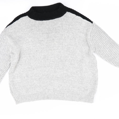 Papaya Womens Grey   Pullover Jumper Size M