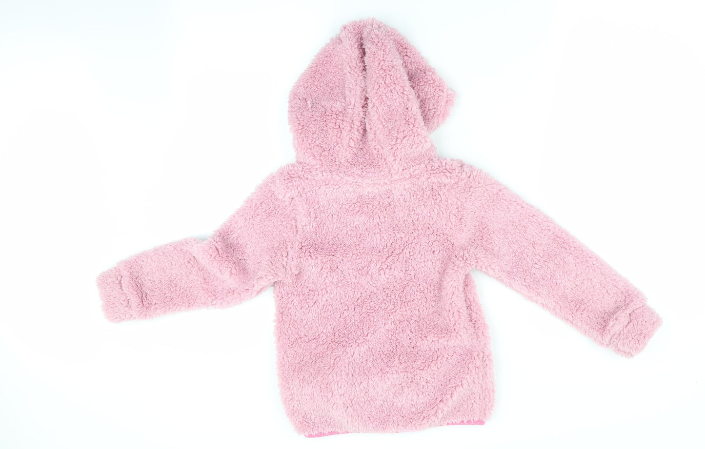 TU Girls Pink   Jacket Coat Size 6-7 Years  - Fleece